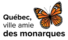 Logo de Québec, ville amie des monarques